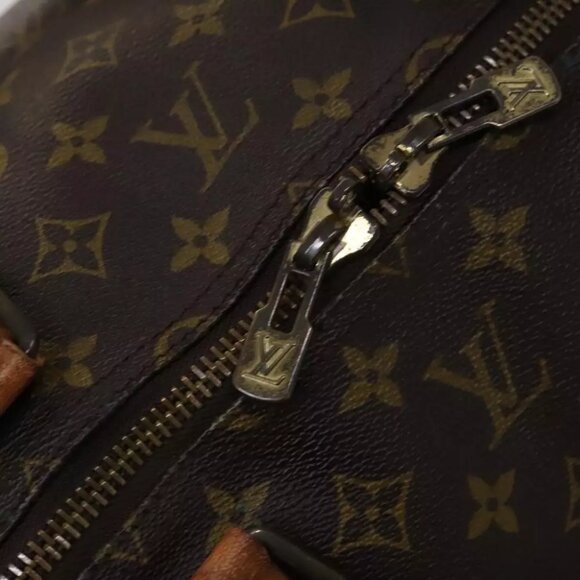 LOUIS VUITTON Monogram Keepall 60 Boston Bag M41422 LV Auth 105538 - Picture 11 of 16
